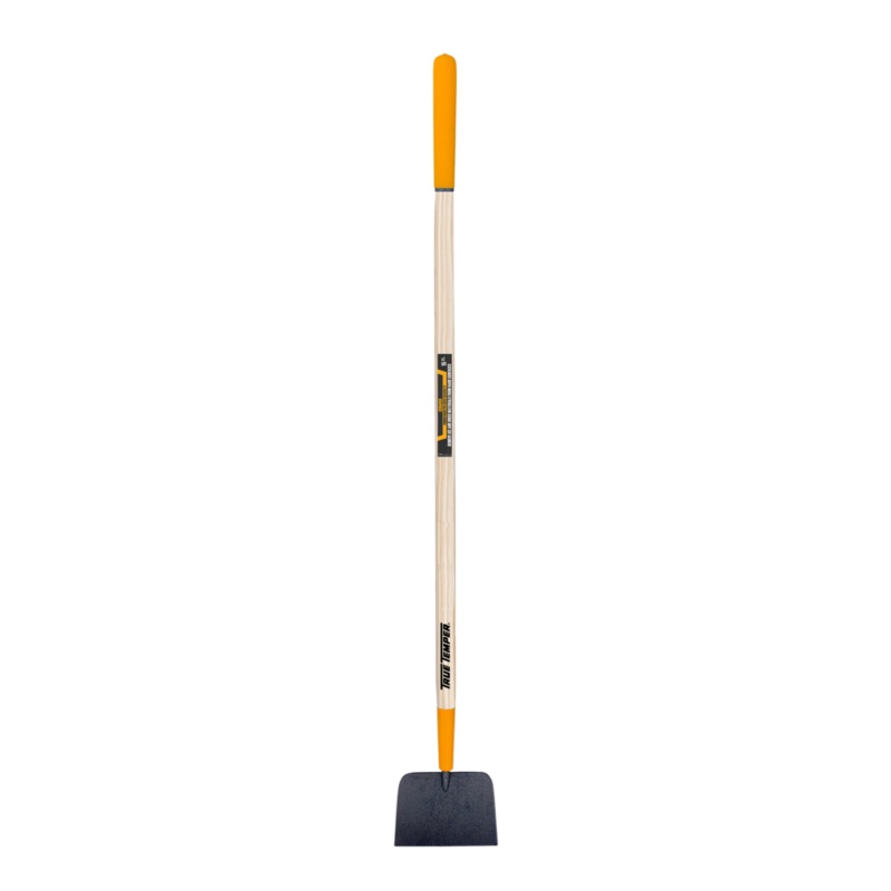 True Temper 7-Inch Forged Sidewalk Scraper with Cushion End Grip on Hardwood Handle