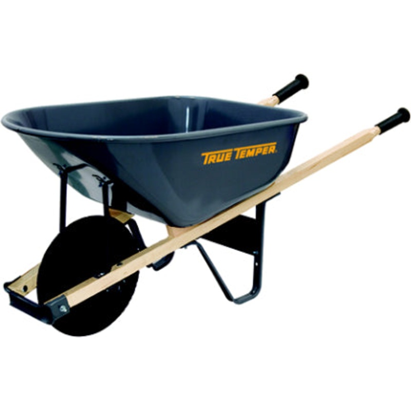 WHEELBARROW 6CU KIT W/FLAT FREE TIRE