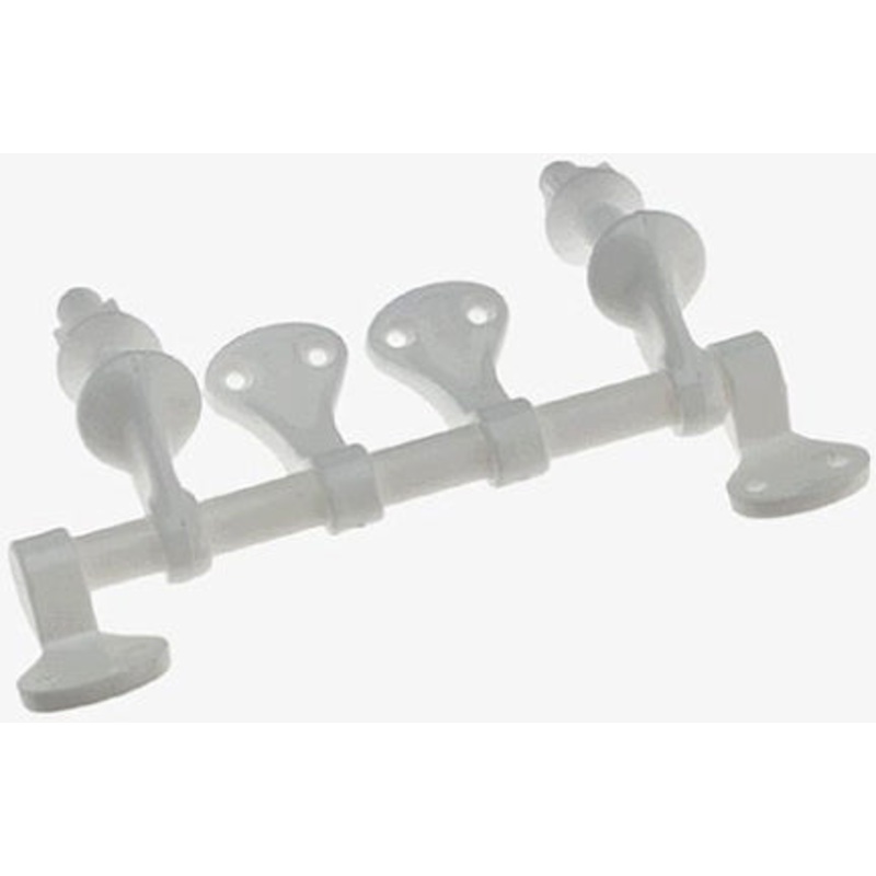 HINGE WHITE PLASTIC
