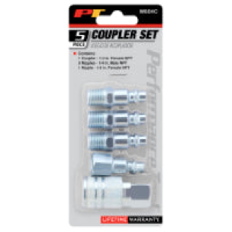 Performance Tool 5pc Coupler Set