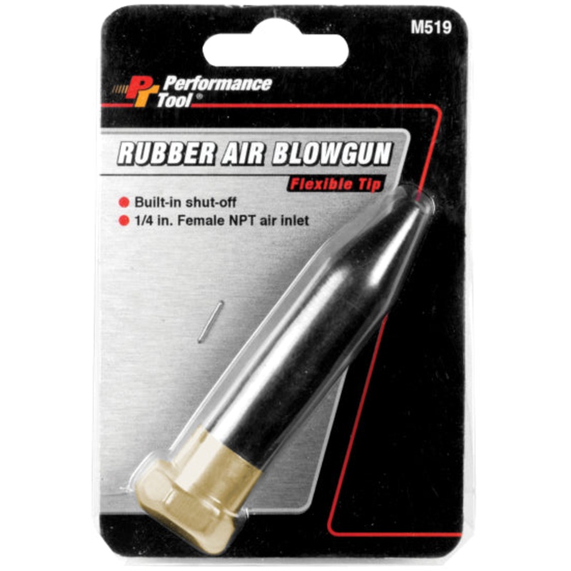 Performance Tool Flexible Blow Gun Tip 1/4in NPT
