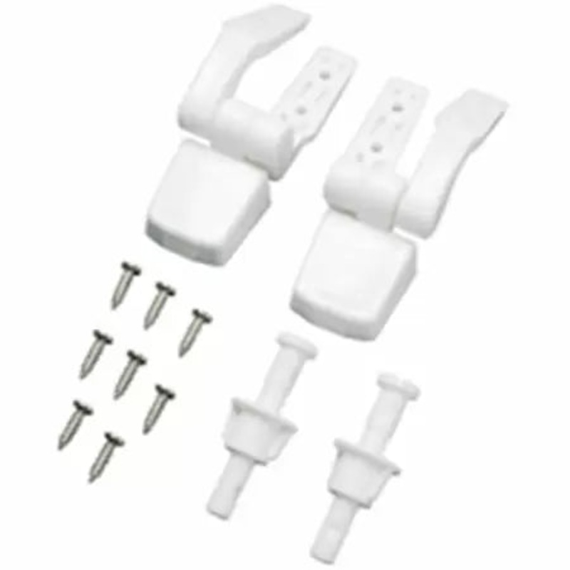 Plumb Pak Toilet Seat Components – Fit All Toilet Seat Hinge Straight 4