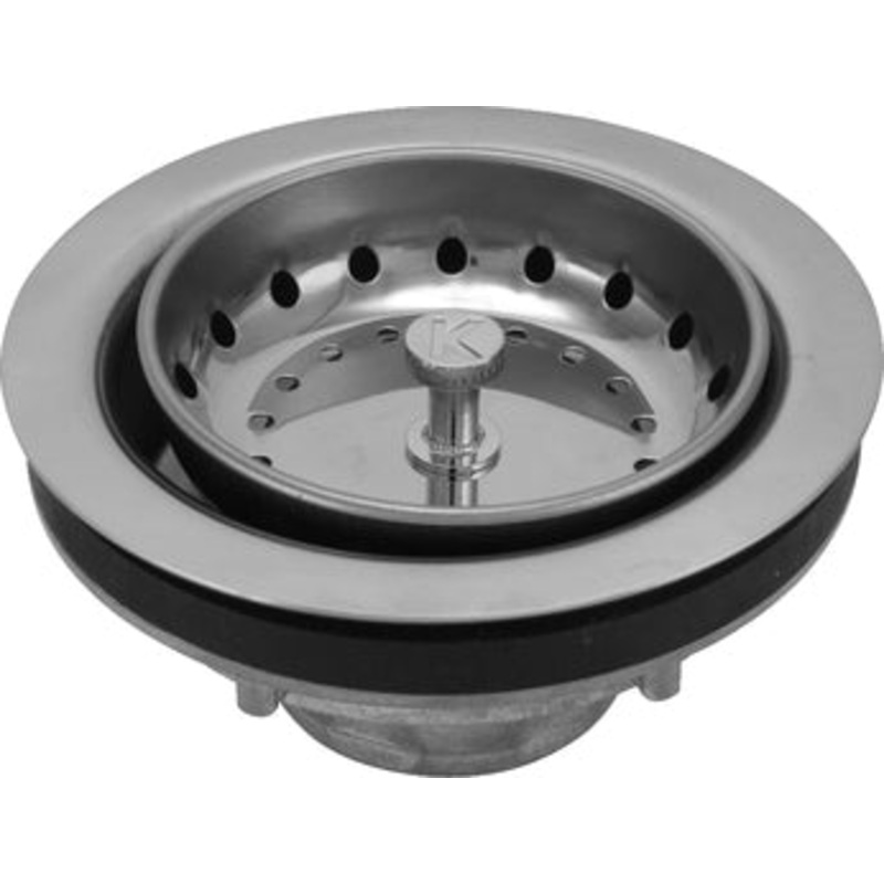 Keeney Strainer Stainless Steel Spring Style Basket 3 1/2