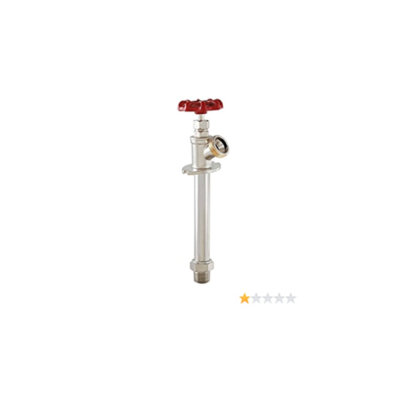 LDR Industries 12-Inch Frost Proof Sillcock, Chrome Plated