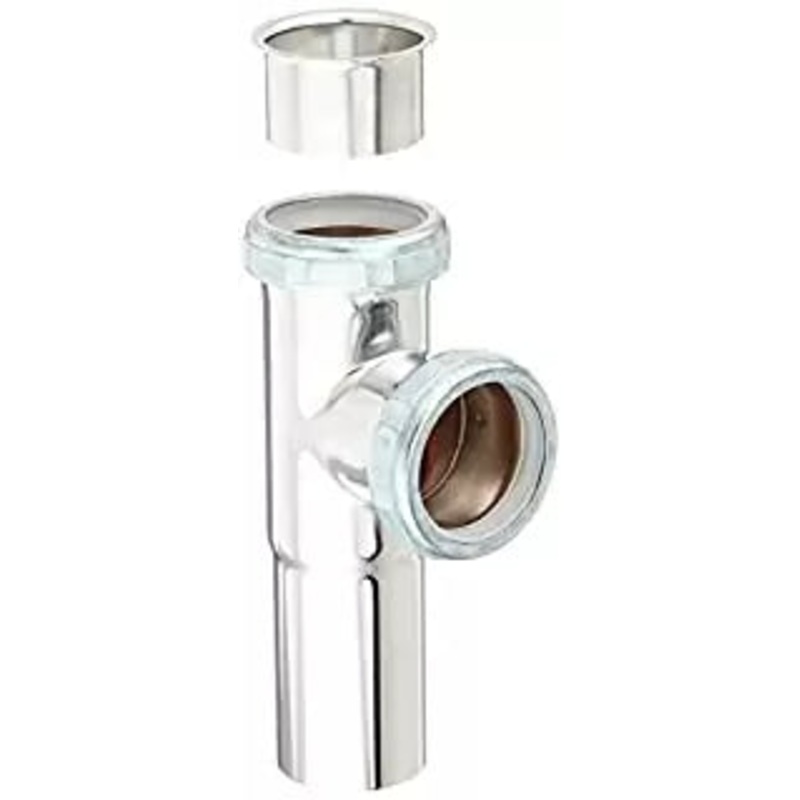 Plumb Pak Tee And Tailpiece, End Outlet Slip Joint or Direct Connect. 11/2