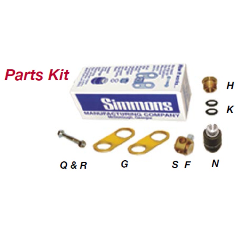 Simmons Yard Hydrant Repair Kits