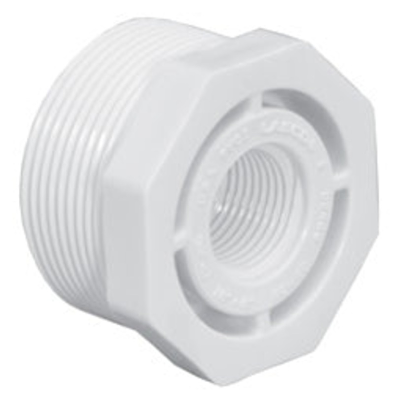 Lasco Fittings 2 x 1 MPT X FPT Sch40 Threaded Reducer Bushing