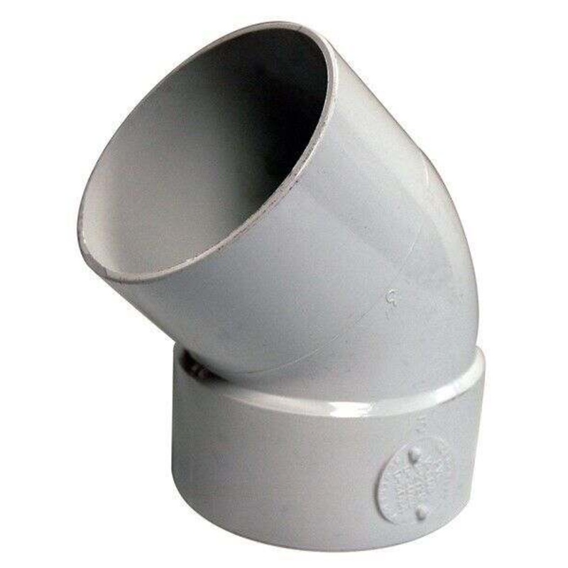 NDS 4 PVC 45-degree Street Elbow
