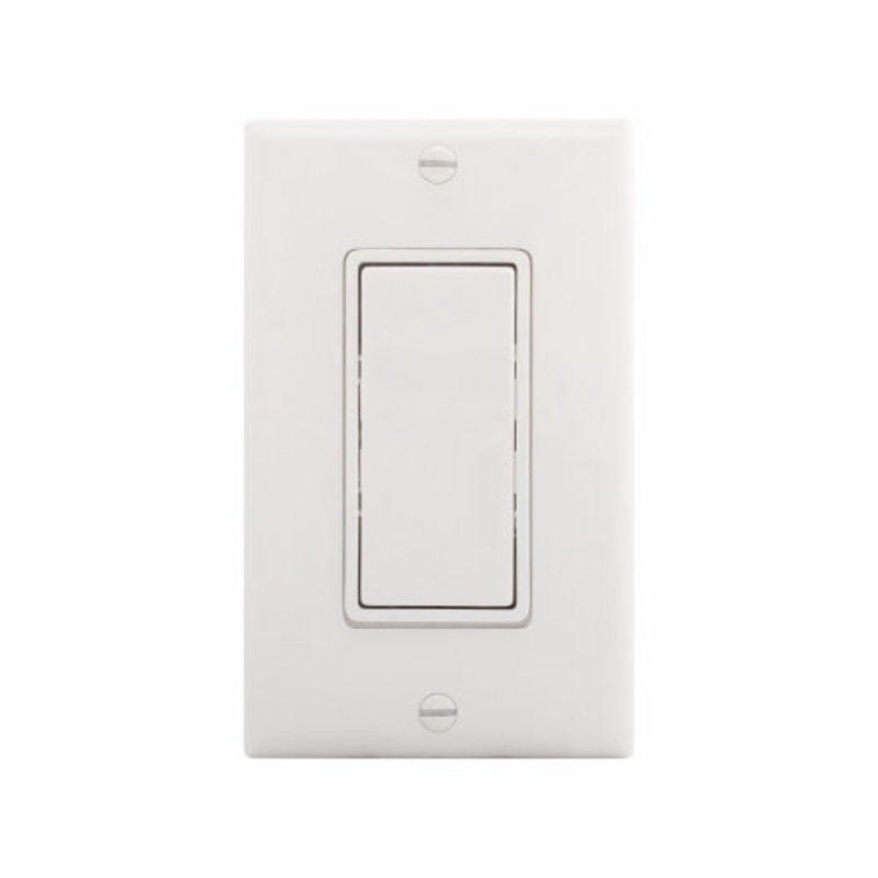 Eaton Cooper Wiring Standard Grade Decorator Switch 15A, 120/277V White