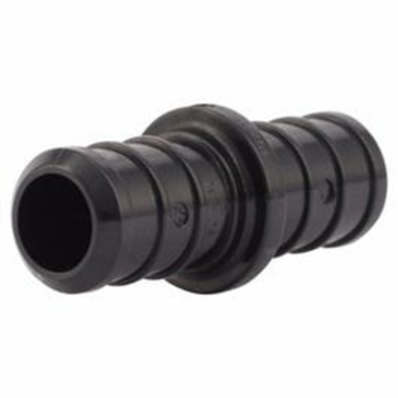 Poly Pex Coupling, Alloy Barb, 1/2-In., 5-Pk.