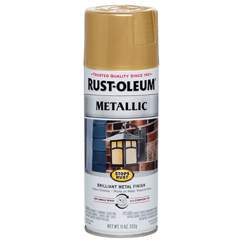 Rust-Oleum Metallic Spray Paint Gold Rush
