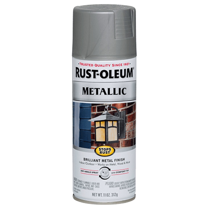 Rust-Oleum Metallic Spray Paint Matte Nickel