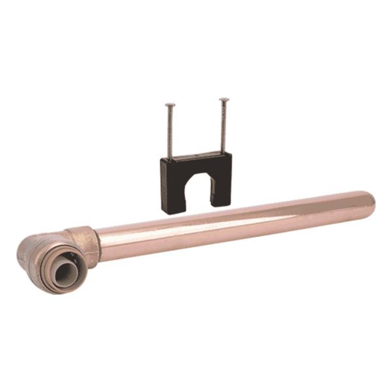 Sharkbite Brass Push Copper Stub-Out 1/2 in. SB x 1/2 in.