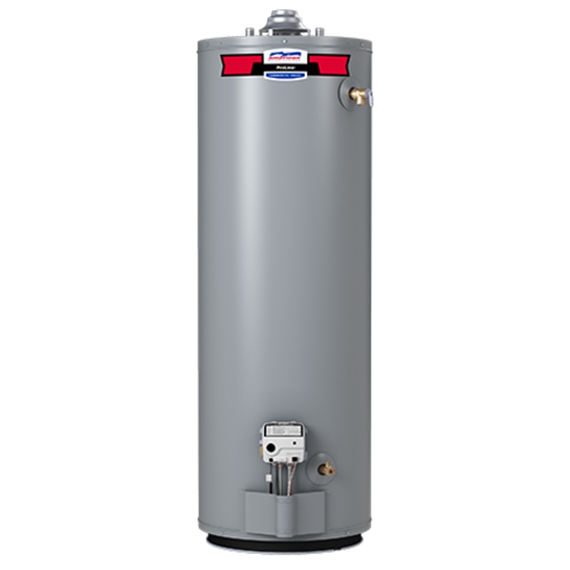 American Water Heater 50 gal Natural Gas Water Heater Tall 40K Btu
