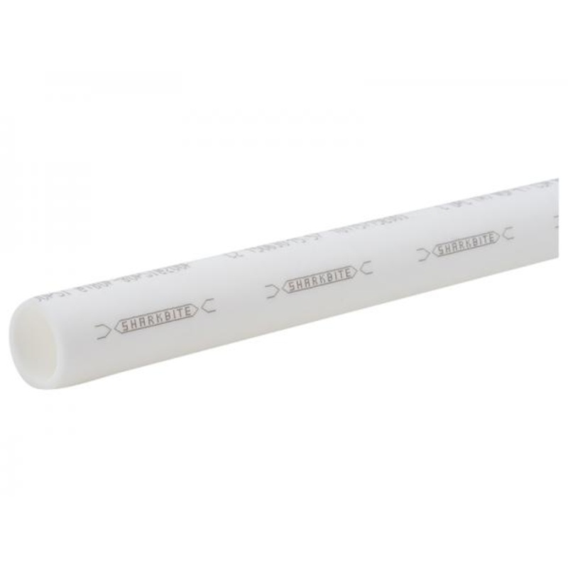 Sharkbite White PEX-B Pipe (Straight Lengths) 1 in.