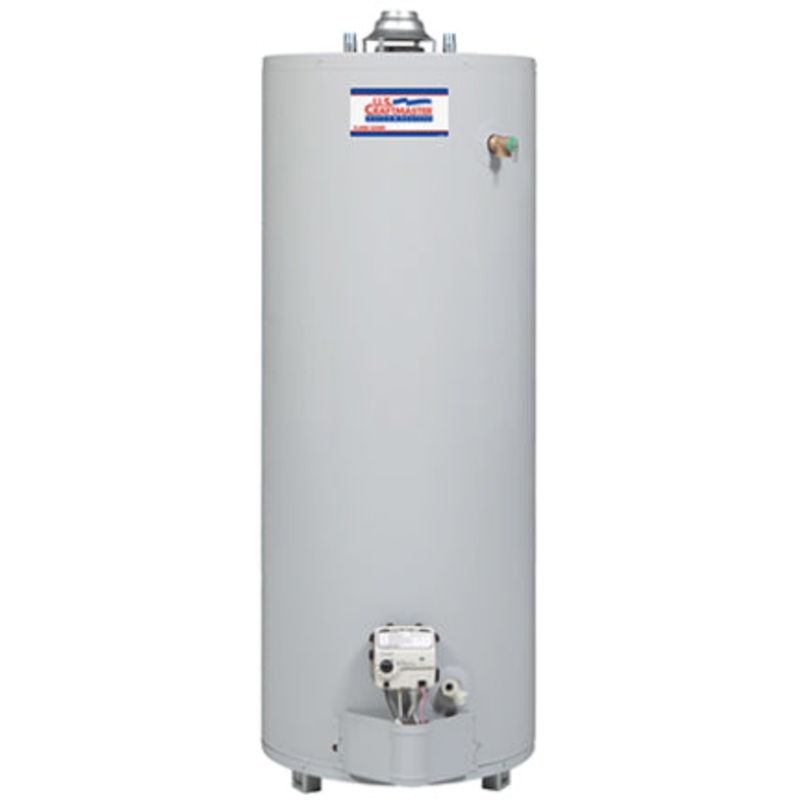 WRT HTR 6 YR NAT GAS TALL 40 GAL