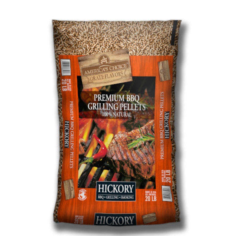 America’s Choice Grate Flavors Hickory Grilling Pellets