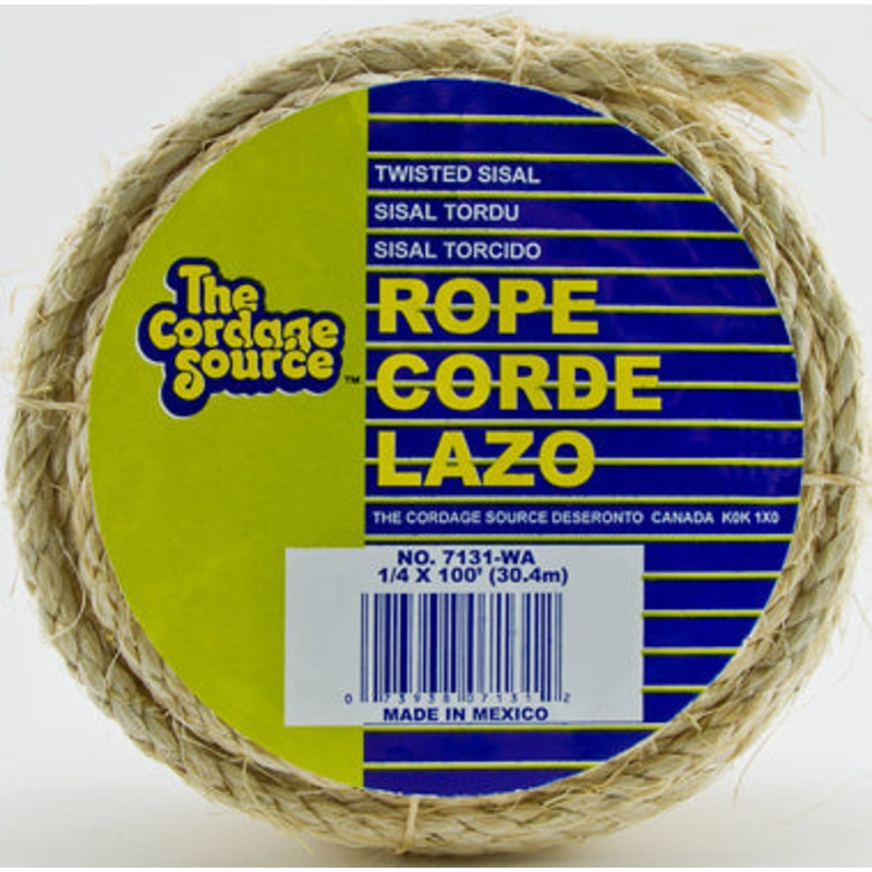 (7131) ROPE 1/4X100 SISAL