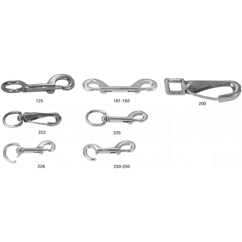 Baron 1/2 Rigid, Open Eye Bolt Snap, #240