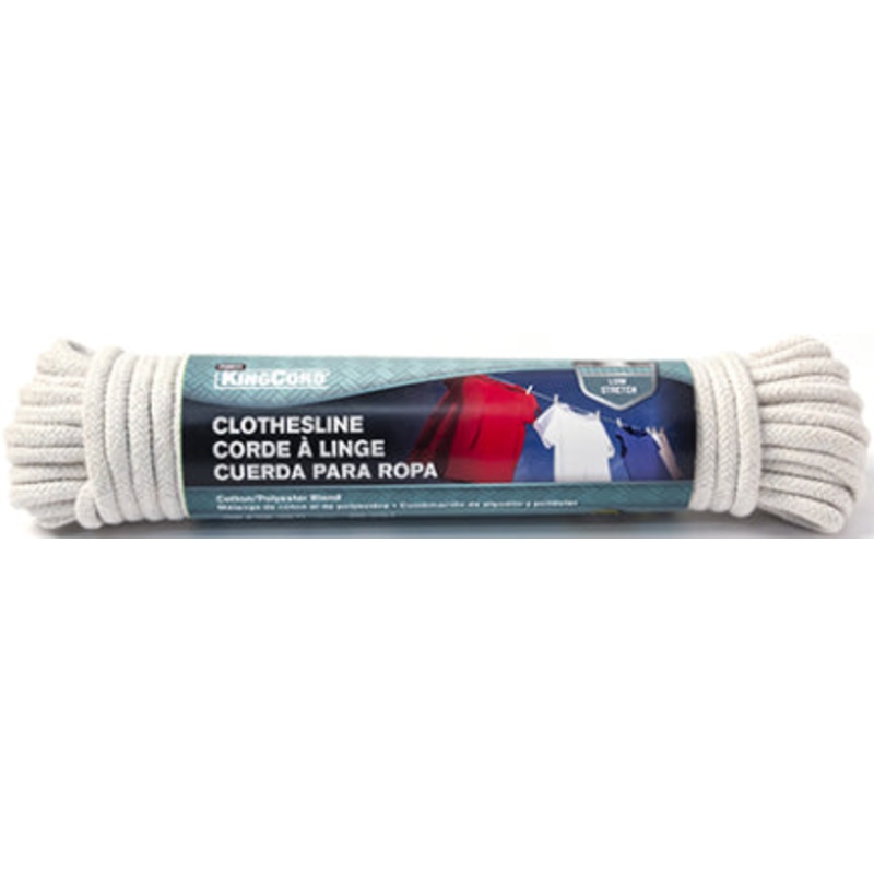 CLOTH CO/POLY DIA BRAID 7/32IN X 50FT