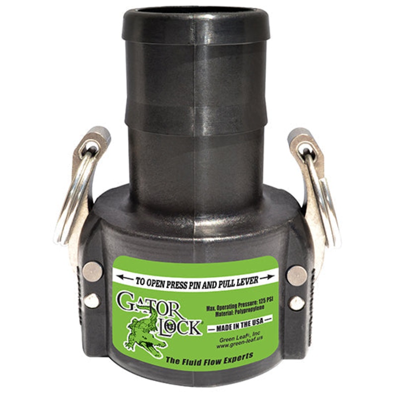 Green Leaf GatorLock (C) 3 Female Coupler x 3 Hose Barb