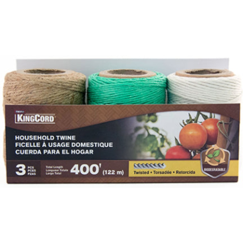 HOUSEHOLD TWINE 3PK X 400 FT