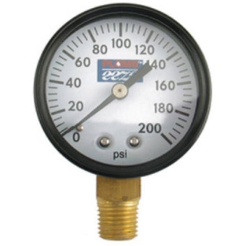 PRESSURE GAUGE 2 IN DIAL 0-100 PS
