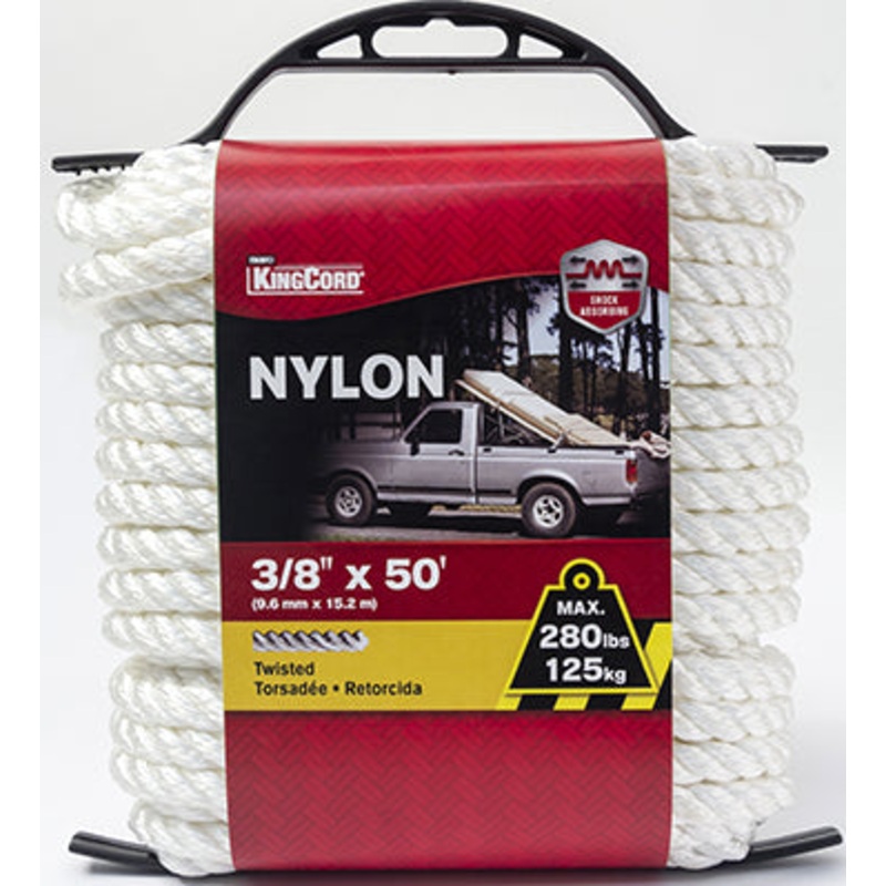 ROPE TWISTED WT 3/8 X 50 FT