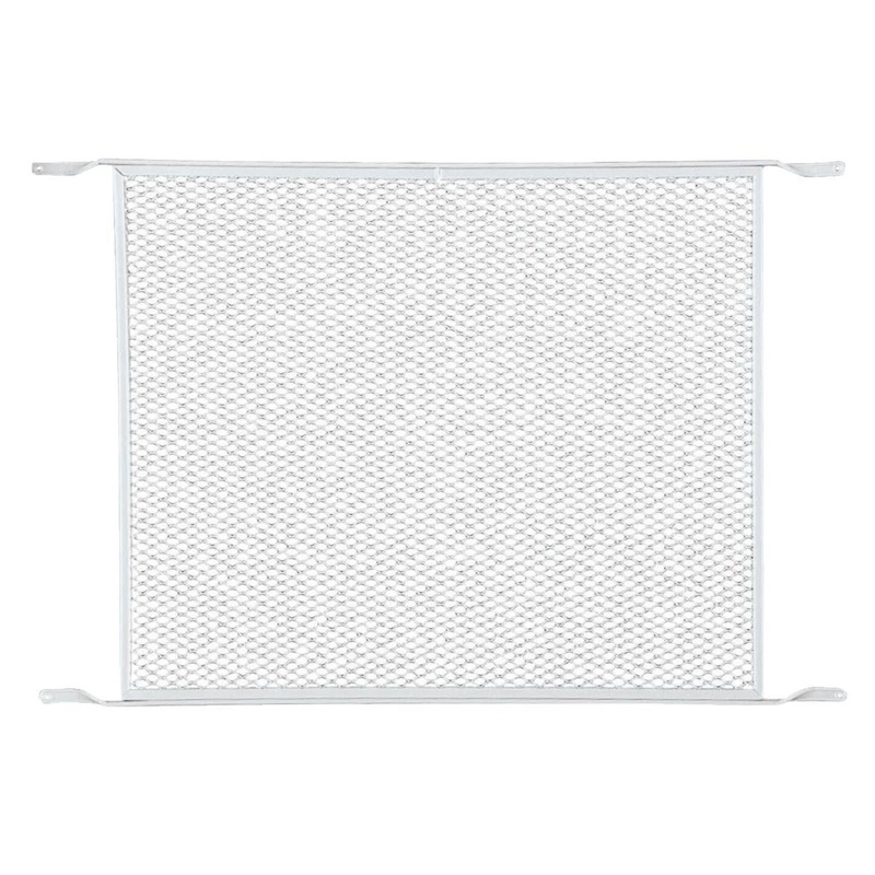 M-D 36 In. x 19 In. White Aluminum Door Grille