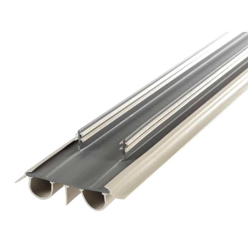 M-D Building Products Kerf Style Replacement Door Bottom W/Vinyl Bulb & Fins -35-3/4