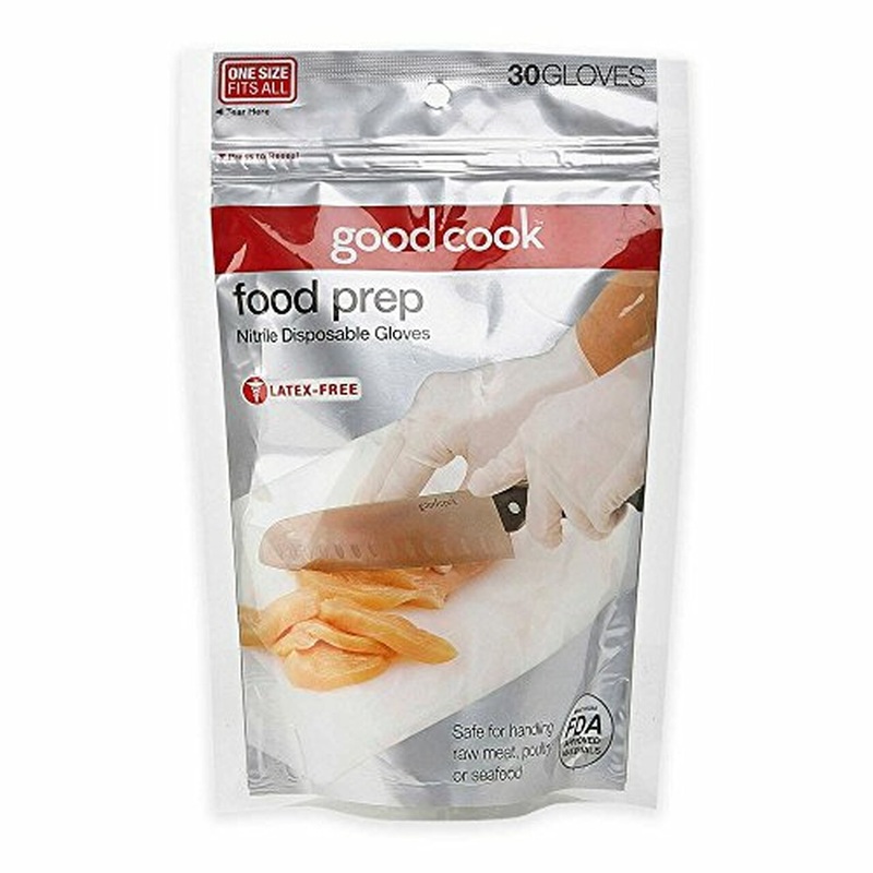 Butler Home 273615 30C Food Preparation Nitrile Disposable Gloves – 30 per Pack
