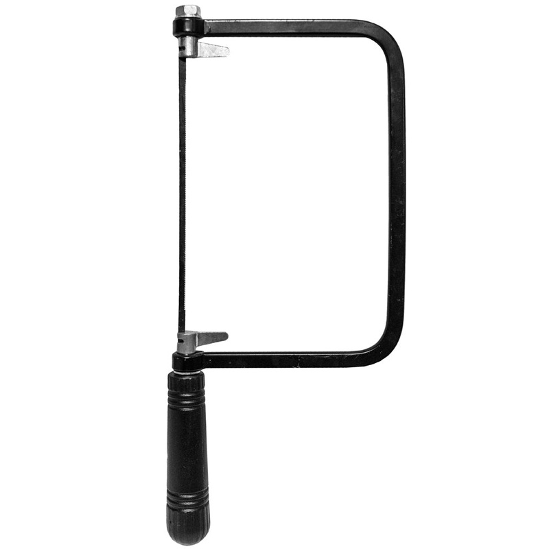 Century Drill And Tool Coping Saw Frame Fits All 6-3/8 Coping Saw Blades