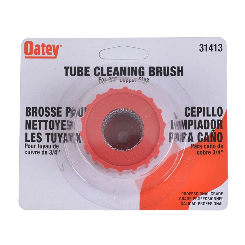Oatey 3/4 in. O.D. Tube Brush  Carded