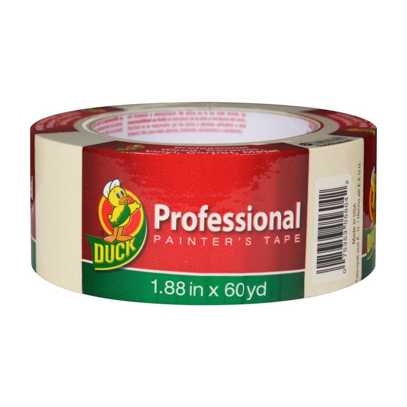 Duck Brand Professional Painter’s Tape – Beige, 1.88 in. x 60 yard