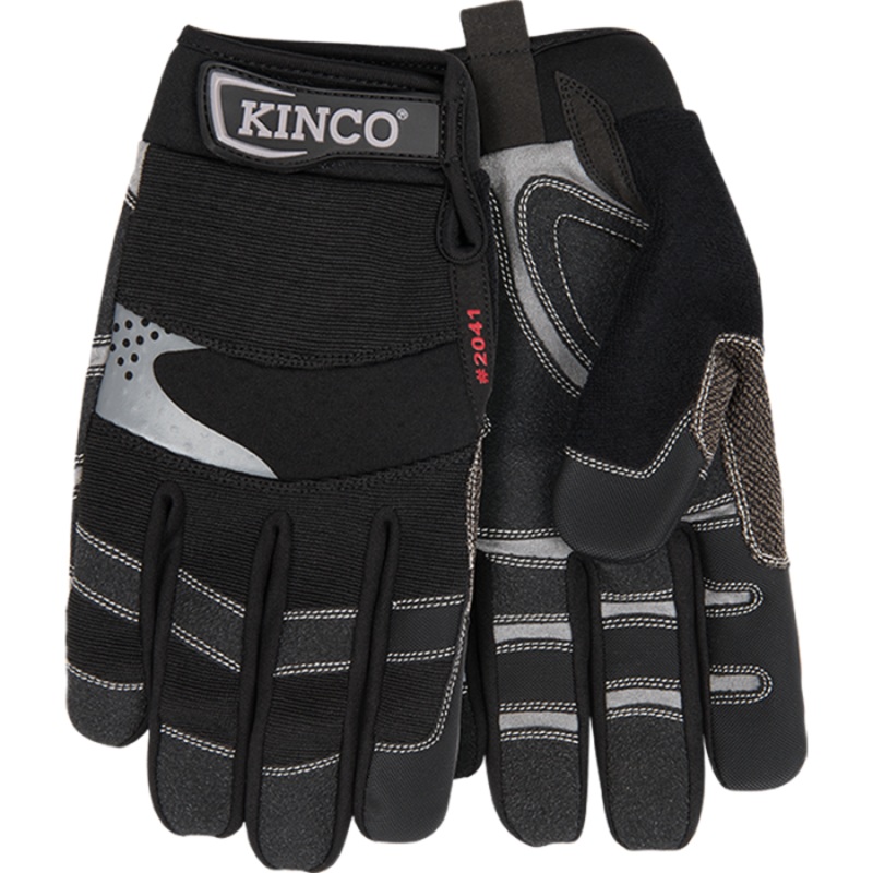 Kinco Kincopro General Synthetic With Pull-Strap Extra Large, Black