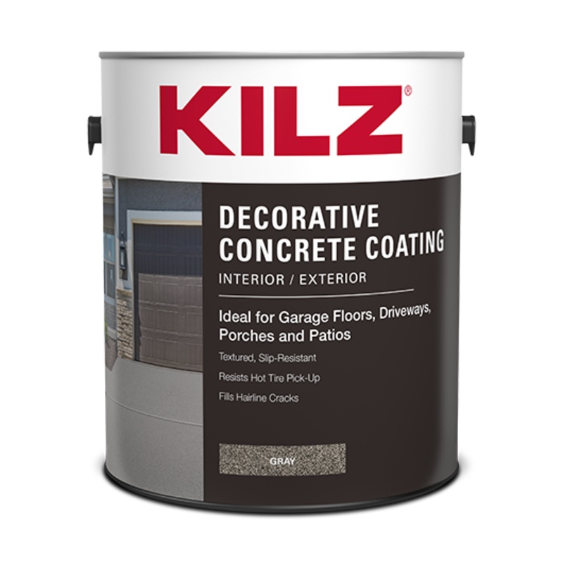 Masterchem Decorative Concrete Coating 1 Gallon Gray