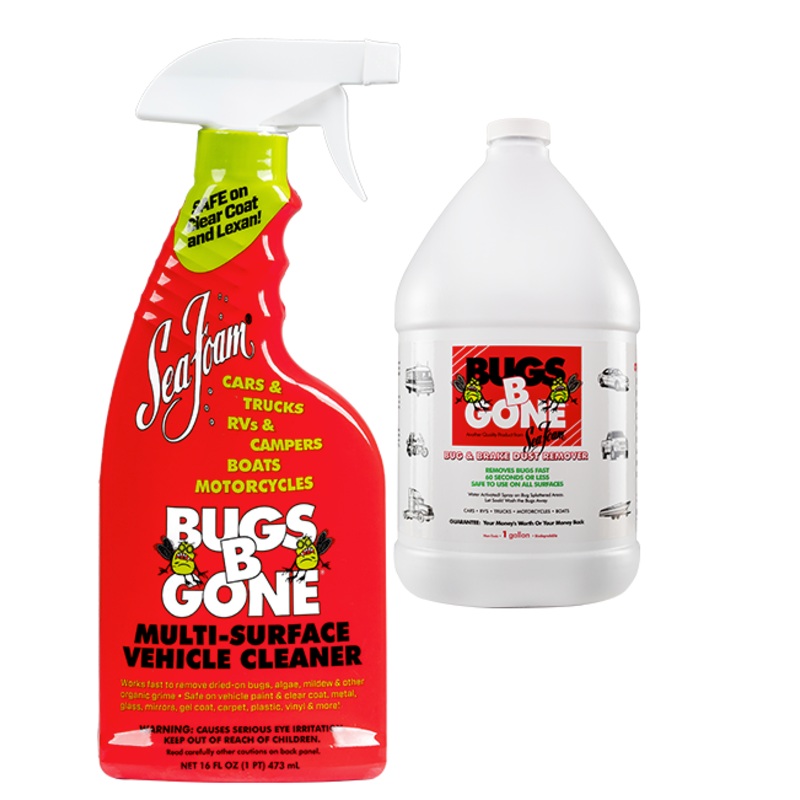 SeaFoam BBG1 Bugs B Gone Multi-Surface Bug Remover Spray 16 oz