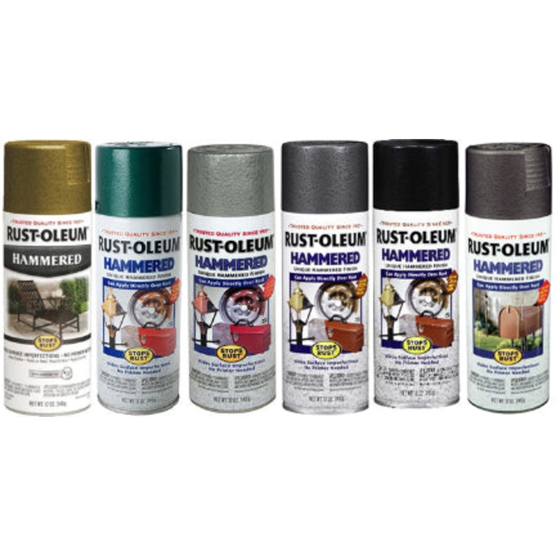 12OZ GOLD HAMMERER METAL FINISH SPRAY