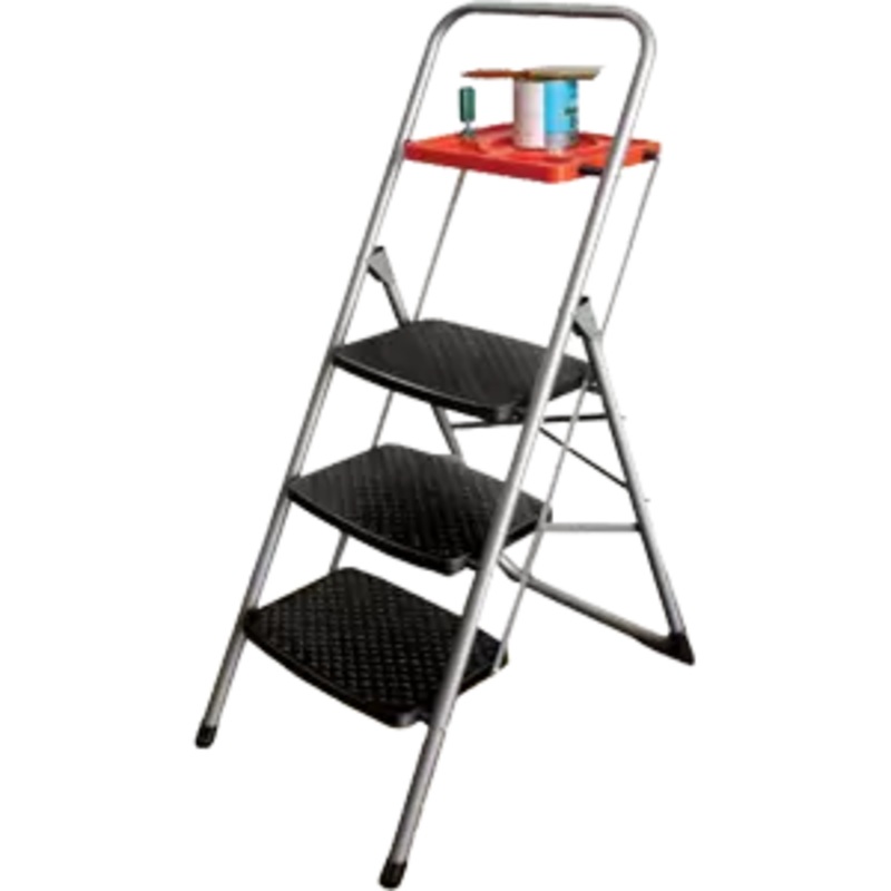 H.B. Smith Tools Steel Step Ladders 3 Step