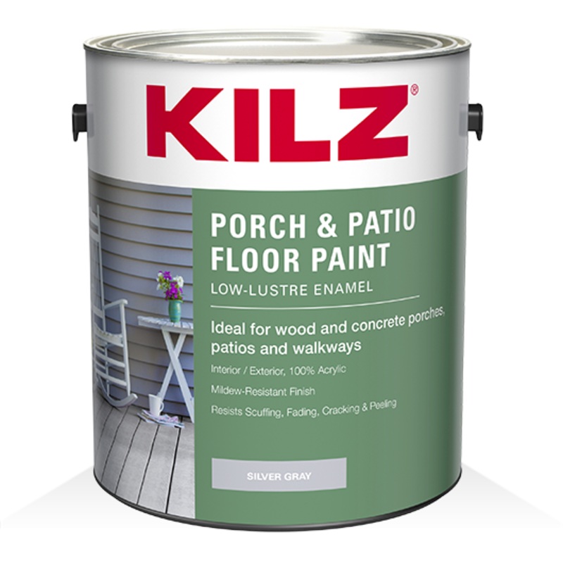 KILZ Porch and Patio Floor Paint Slate Gray