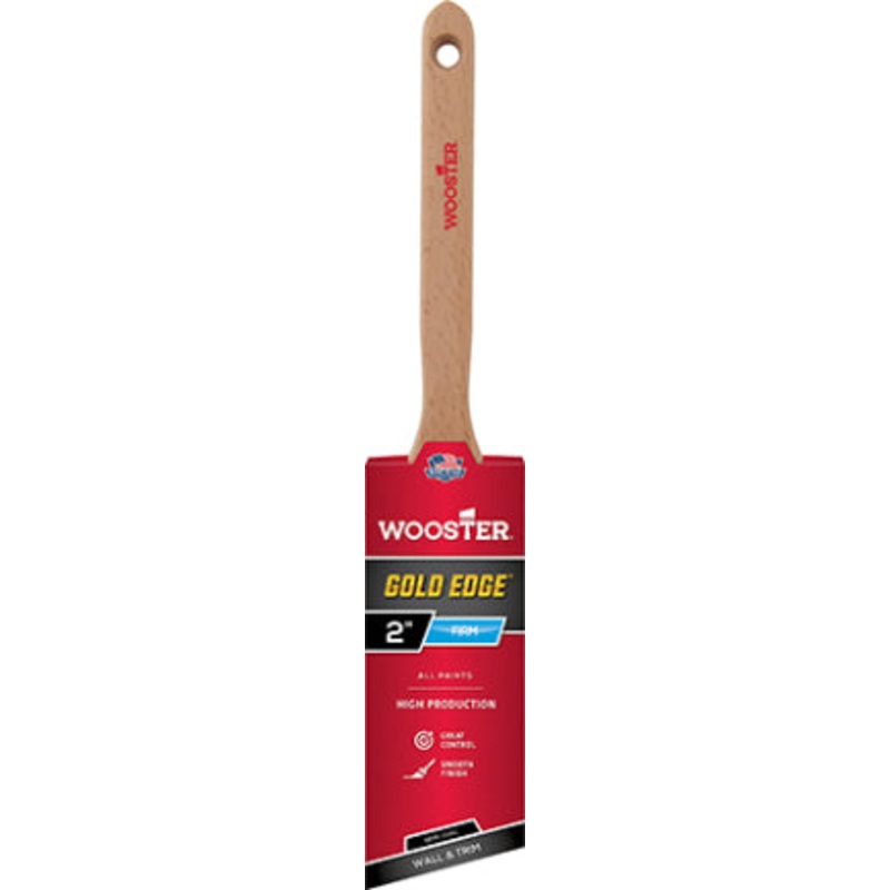 1/2  SASH BRUSH 2 1/2  IN SEMIOVAL GOLD