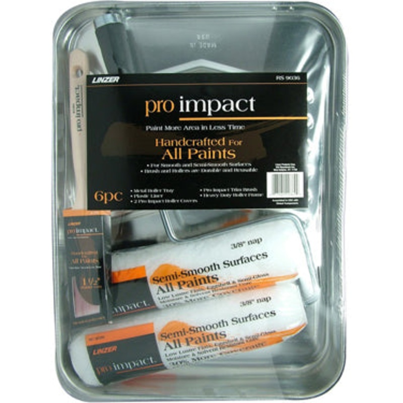 9036 ROLLER AND TRAY SET PRO IMPACT 6PC
