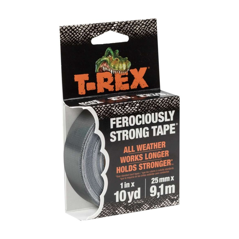 T-Rex Tape Mighty Roll – Gunmetal Gray, 1 in. x 10 yd.