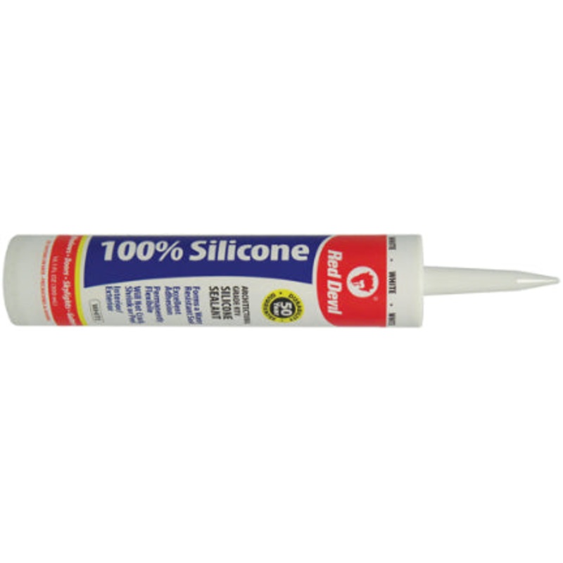 9.8OZ CLR 100% SILICONE SEALANT CART