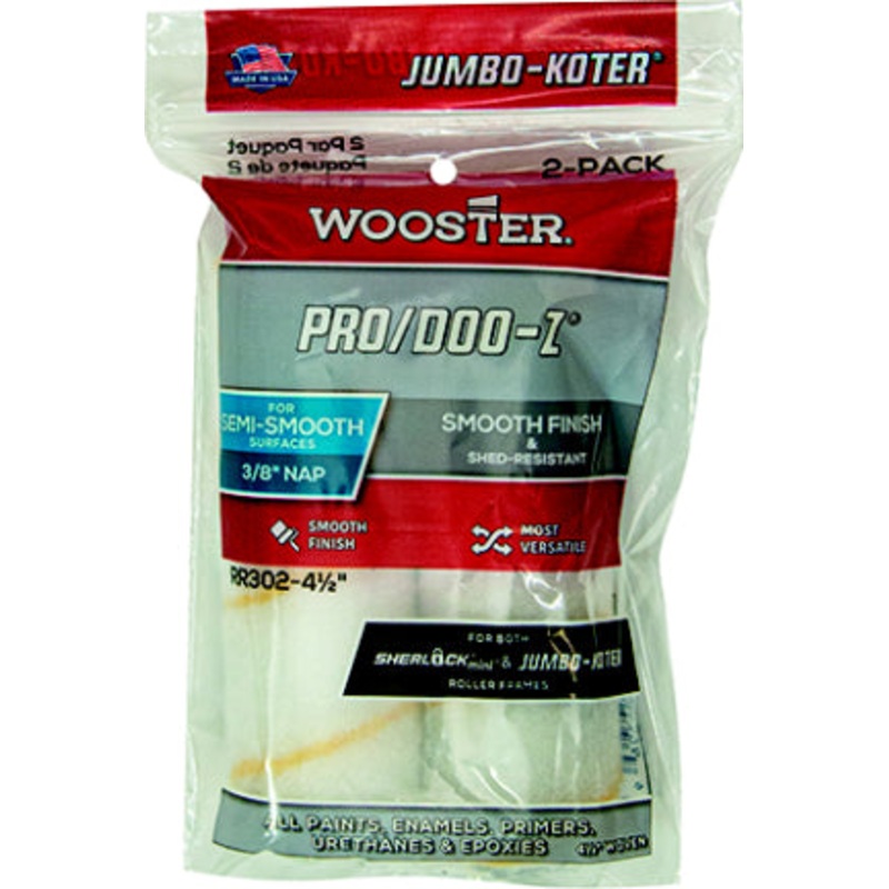 COVER 4-1/2 X 3/8 NAP JUMBO KOTER 2 PACK