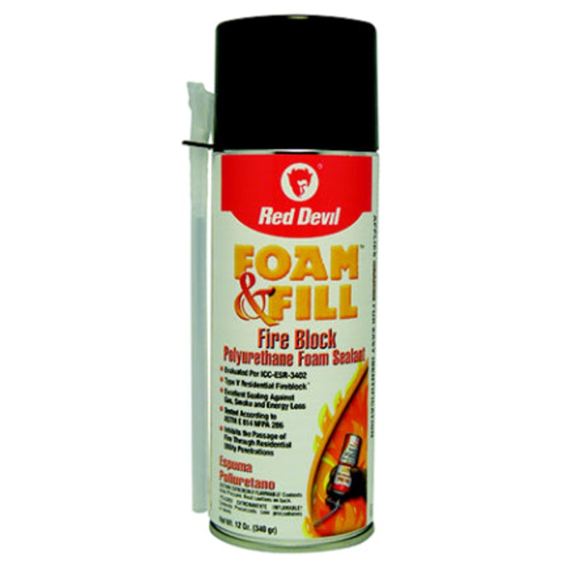 FIRE BLOCK 12 OZ FOAM AND FILL