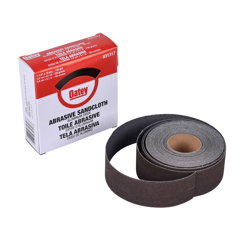 Oatey 1.5 in. x 10 yds. 120 Grit Abrasive Sandcloth