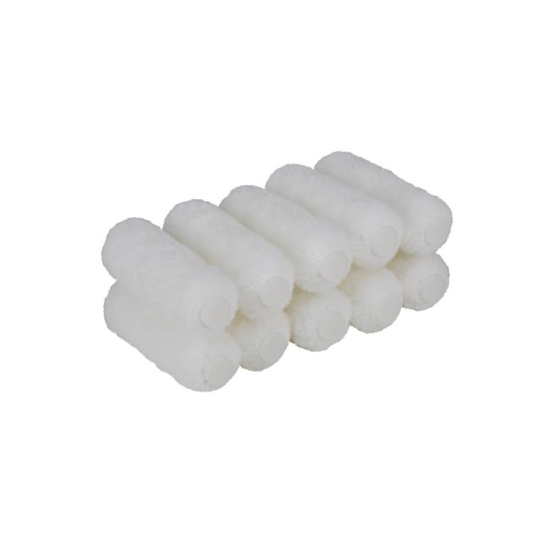 Shur-Line 4 No Lint Knit Mini Roller 3/8 Nap 10 Pack