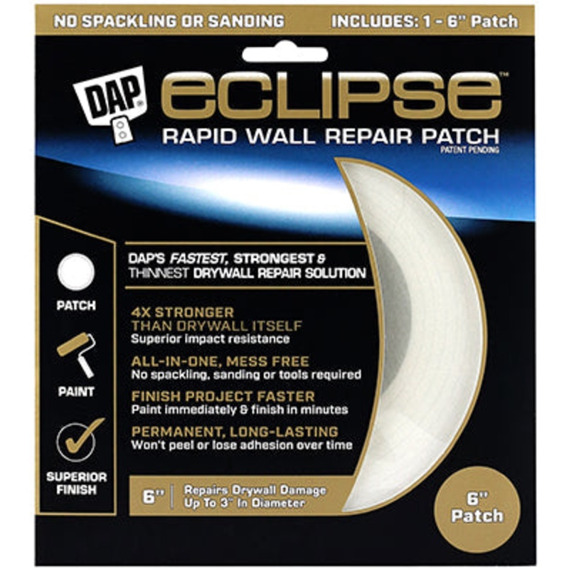 WALL REPAIR 6 IN ECLIPSE RAPID PATCH
