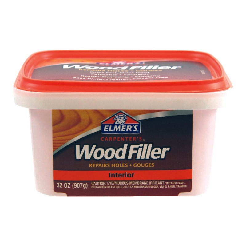 Elmer’s E842L Carpenter’s Light Brown Wood Filler 32 oz
